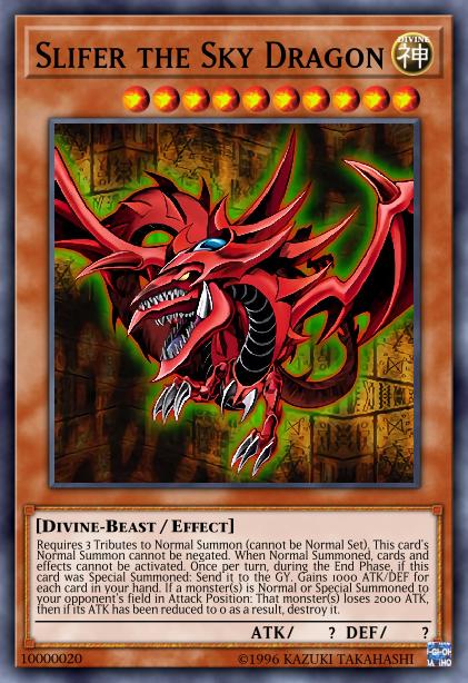 Slifer, le Dragon Céleste