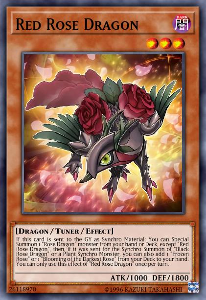 Dragon Rose Rouge