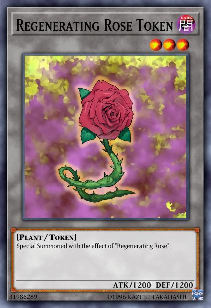 Regenerating Rose Token