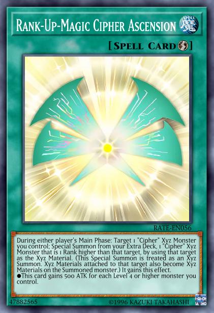 Ascension Cipher Magie-Rang-Plus