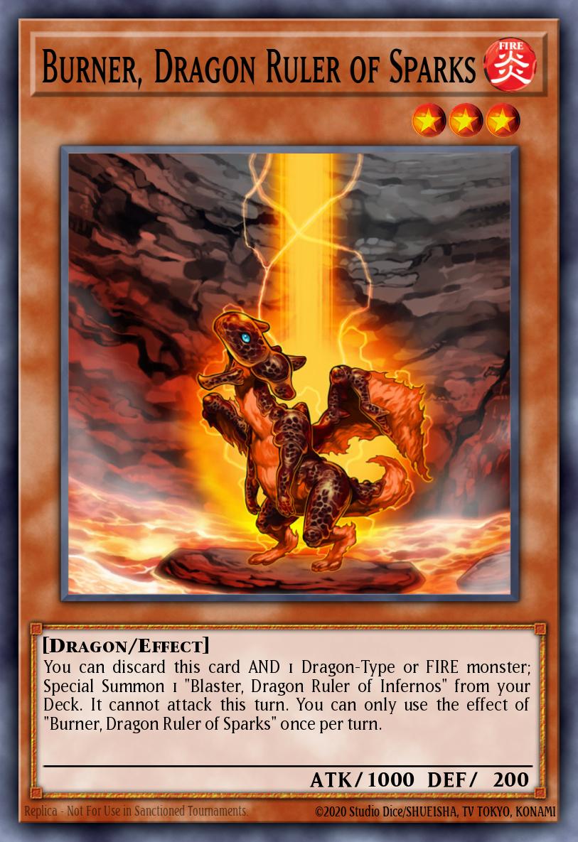 Burner, Maître Dragon des Étincelles