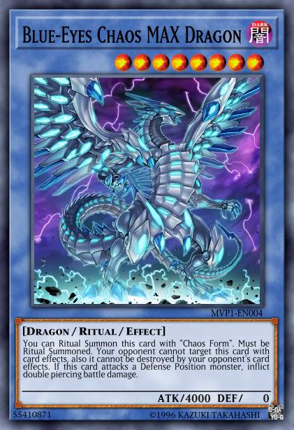 Dragon du Chaos MAX aux Yeux Bleus