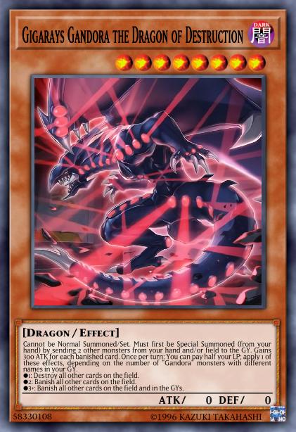 Gigarays Gandora the Dragon of Destruction