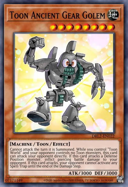 Golem Rouages Ancients Toon