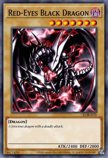 Dragon Noir aux Yeux Rouges