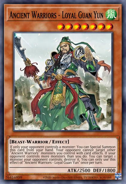 Guerriers Anciens - Vengeur Guan Yu