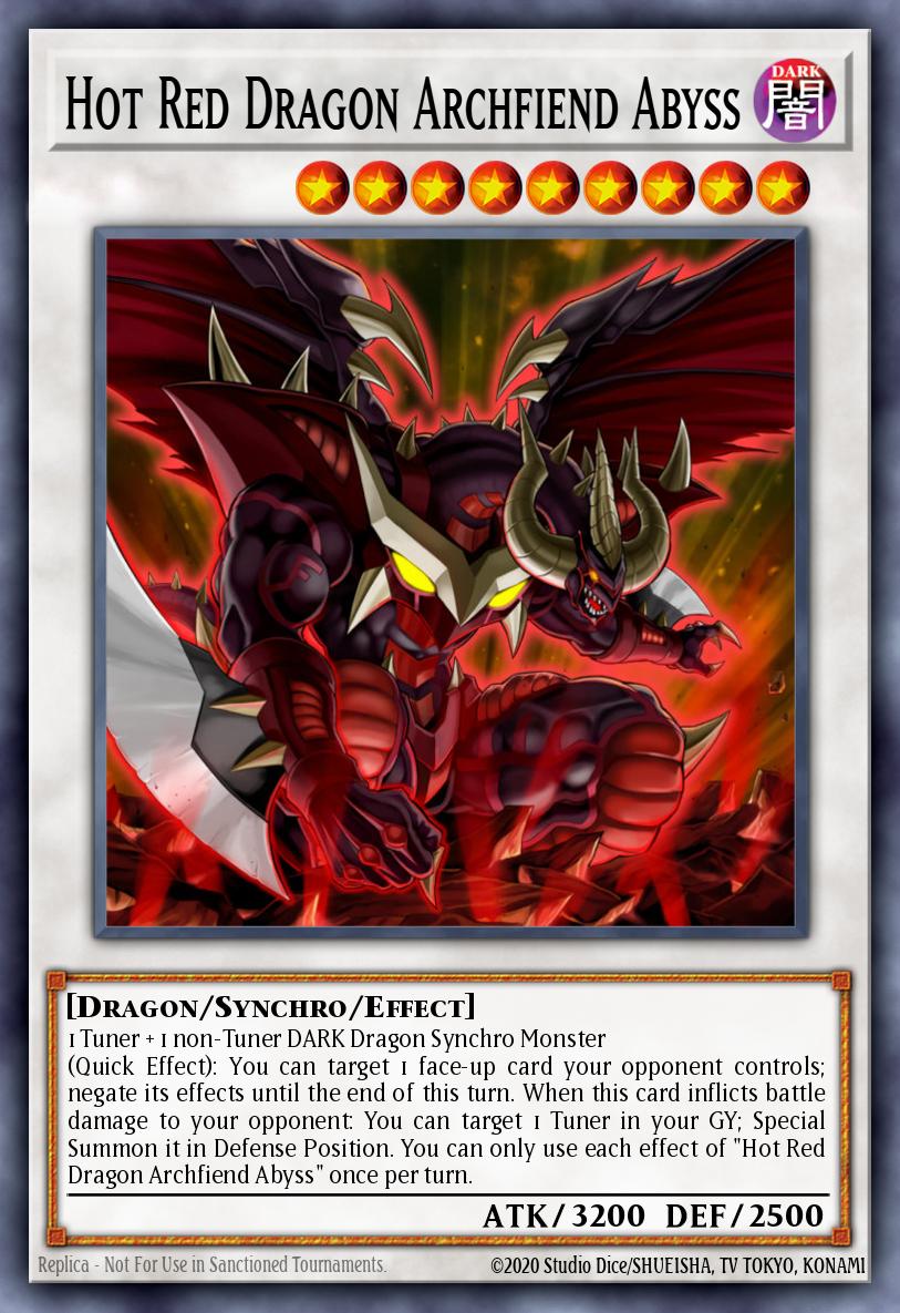 Bouillant Dragon Rouge Archdémon des Abysses